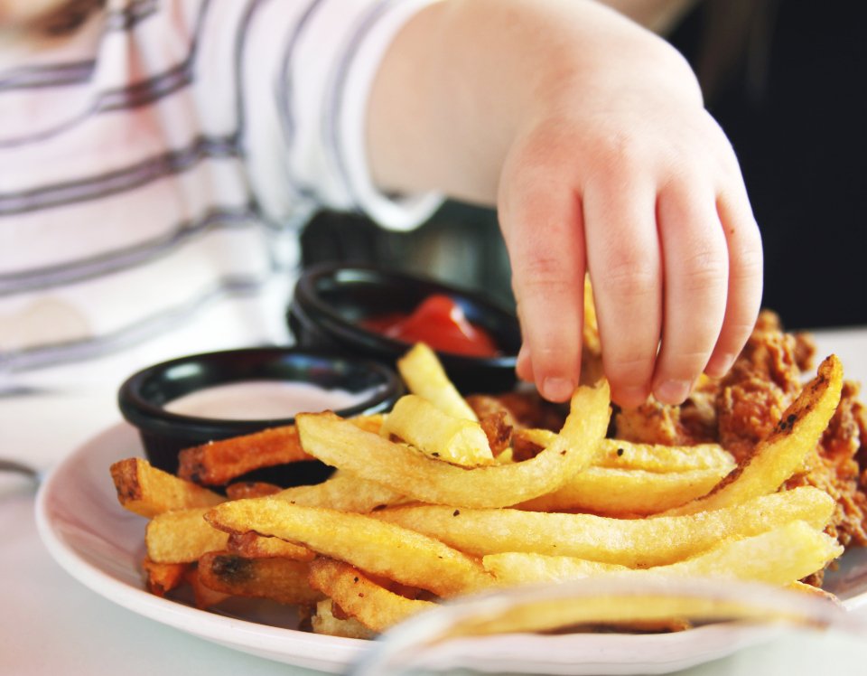 Golden french fries
