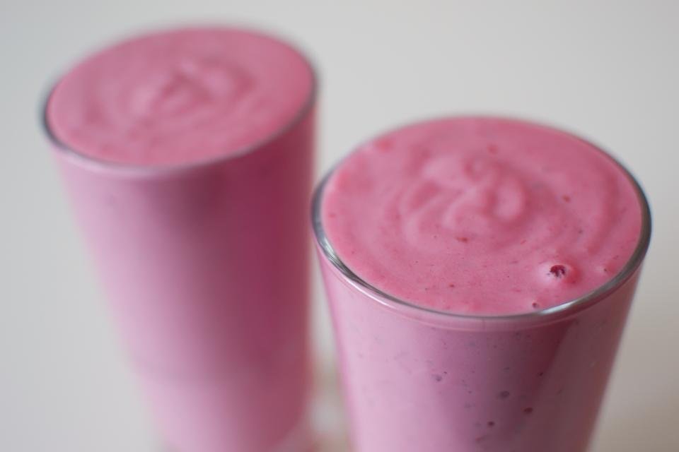 Fresh fruit smoothie